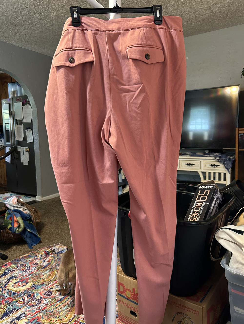 roz & ali Women's Size 20 Pink Dress Pants - Picture 2 of 4